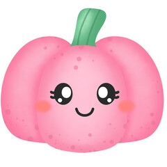 Cute Halloween cartoon drawings. used as an illustration