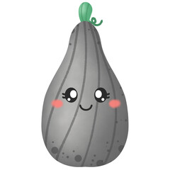 Cute Halloween cartoon drawings. used as an illustration