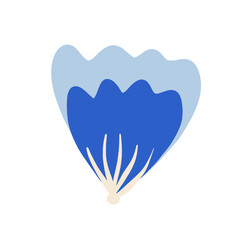 Cute hand draw flower vector