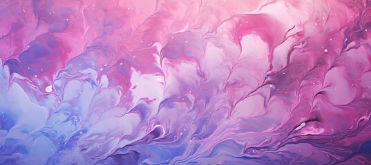 Fototapeta premium Abstract liquid blue marble texture background. Generative AI technology.