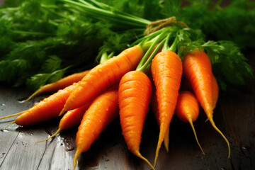 Saturated Carrots. Generative AI