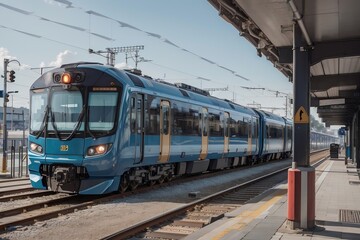 Fototapeta premium train in the station