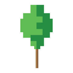 nature pixel art