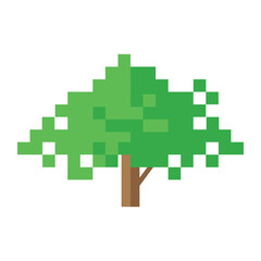 nature pixel art
