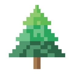 nature pixel art
