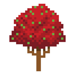 nature pixel art