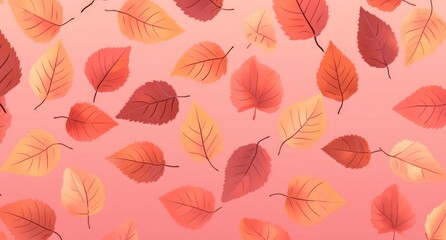 Fototapeta na wymiar Autumn maple red, orange, yellow, brown foliage frame, Generative AI