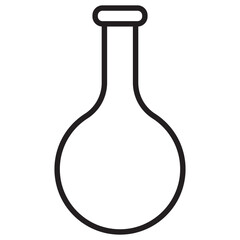 test tube icon vector