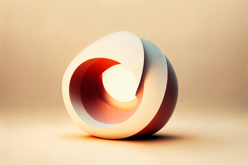 The abstract 3d design elements