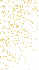 Magic stars vector overlay.  Gold stars scattered