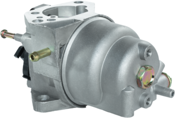 Large float bowl and a carburetor