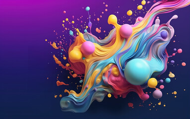 Page layout of trendy websites,created with generative ai tecnology.