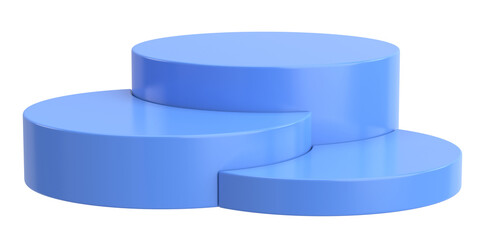 Product display. Product podium. 3D illustration.