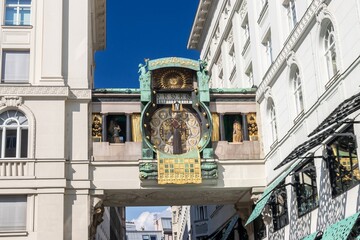 The Ankeruhr Vienna Clock (Anchor clock, circa 1914), Hoher Markt
