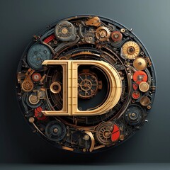 The d in mechanical style