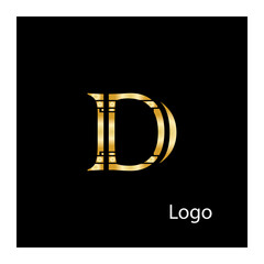 the beautiful letter  infinity monogram in incredibly luxury and classy style, elegant circular letter logo template for a high-end brand personality. Luxury and modern logo design
