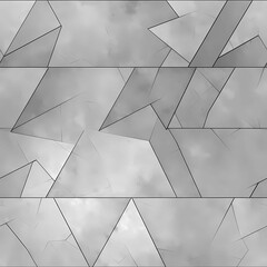 Light Grey Concrete Seamless background AI Generative Image