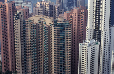 Fototapeta na wymiar ASIA CHINA HONGKONG SKYSCRAPER FLATS