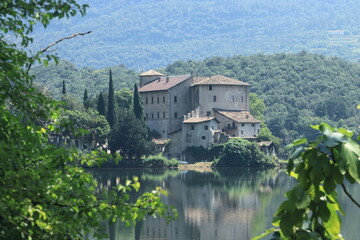 Fototapeta na wymiar Andalo, località turistica del Trentino Alto Adige