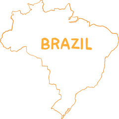 brazil map