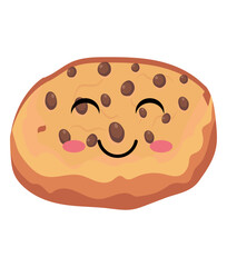 Cute Cookies Vector, Elements and Symbol
