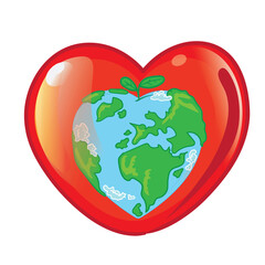 earth love heart valentine snowman santa tree green leafs