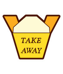 Chinese Food Kawaii Vector, Elements and Symbol