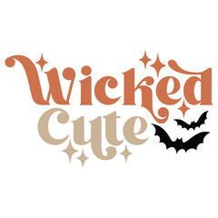 Halloween Design, Wicked Cute, Halloween Ghost, Halloween PNG, T-Shirt Design, Kids Halloween PNG, 