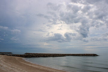 pier on the beach