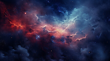 Fototapeta na wymiar Universe Filled with Stars, Nebula, and Galaxy - Breathtaking Wallpaper, hd wallpaper and background, 8k, 4k