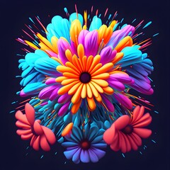 Obraz premium flower background wallpaper nature beauty macro