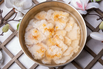 Korean Food Scorched Rice Soup