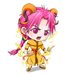 ALKA ANDHIRA costume 2 -  the girl with a sword
