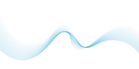 Abstract flowing wave lines. Design element for technology, science, modern concept.vector eps 10