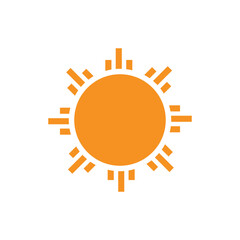 Sun Vector illustration Icon