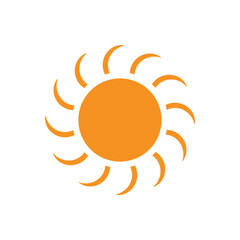 Sun Vector illustration Icon