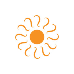 Sun Vector illustration Icon