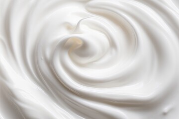 Fototapeta na wymiar Closeup of soft smooth cream product for skin care