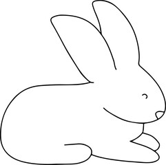 Easter doodle spring cute design element. Spring easter traditional egg coloring page design