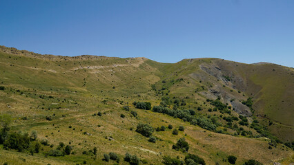Fototapeta premium landscape with blue sky