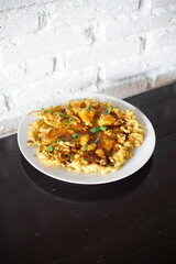 photos of traditional Asian food products made at home with a blend of oriental culture