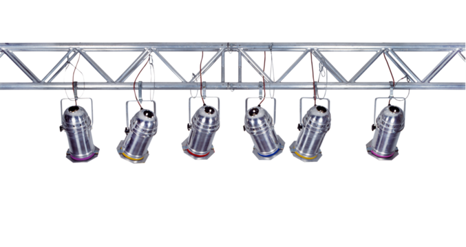 Bühnenbeleuchtung,  Scheinwerfer