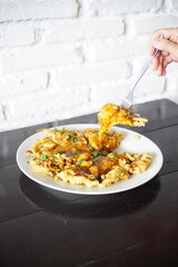 photos of traditional Asian food products made at home with a blend of oriental culture