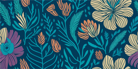 Mesmerizing Tropical Floral Patterns for Exquisite Spring Designs