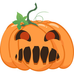 Pumpkins come alive as Halloween is approaching.