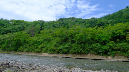 川の風景