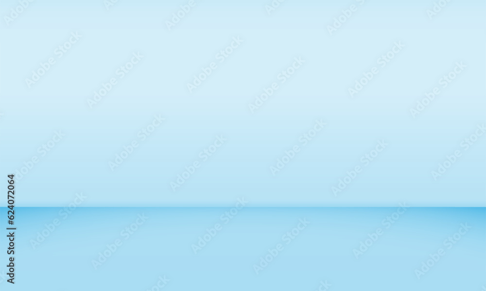 Aufkleber abstract blue gradient background empty space studio room for display product ad website vector desi