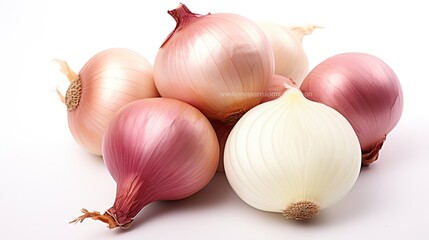 Fresh shallots onion