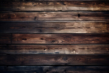 Naklejka premium Vintage brown wood background texture with knots. Brown abstract background.