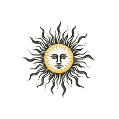 sun logo, tattoo idea